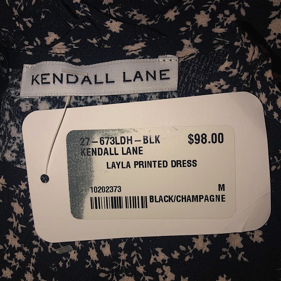 Kendall Layne Layla Printed Midi Dress - Picture 3 of 3